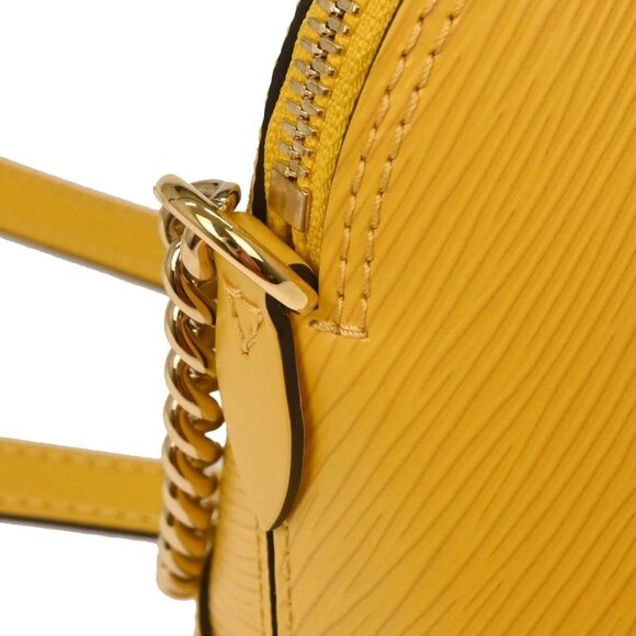 Louis Vuitton Yellow Epi Alma Mini Chain Shoulder Bag M53119 SN1168 115722 - Picture 3 of 10